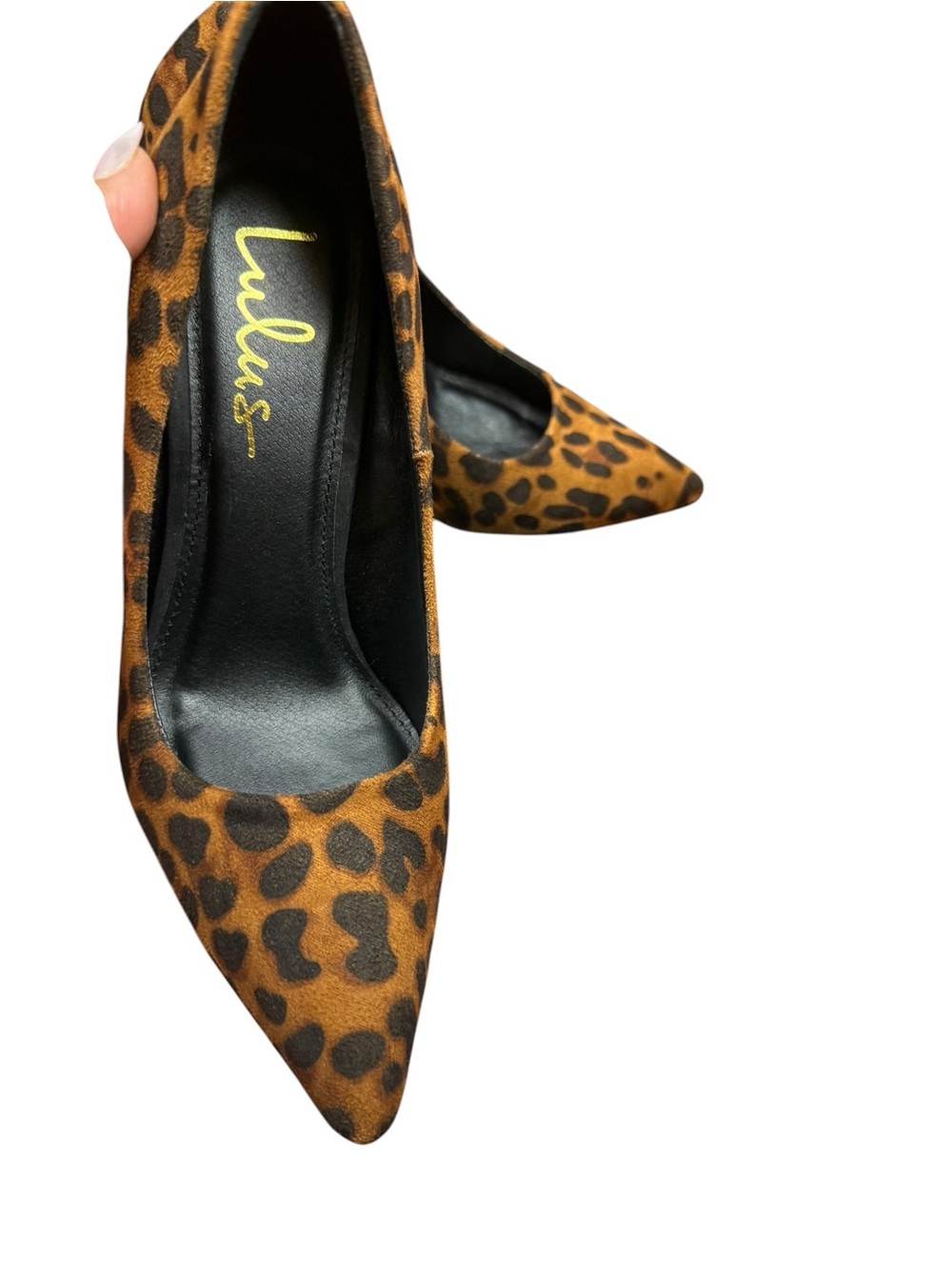 Lulu's Animal Print Stilettos 7.5 - Picture 5 of 14